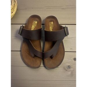 White Mountain Footbeds Harley Sandals US 8 Lightweight Breathable Minimalist